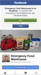 Mobile Screenshot of emergencyfoodwarehouse.com